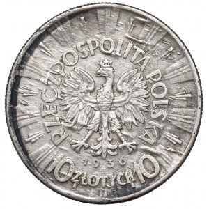 II Republic of Poland, 10 zloty 1936 Pilsudski