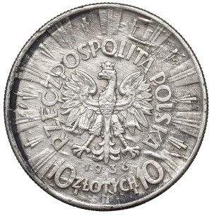 II Republic of Poland, 10 zloty 1936 Pilsudski