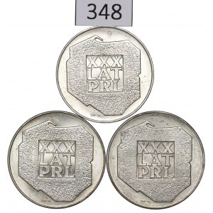 PRL, Zestaw 200 złotych 1974 Mapa