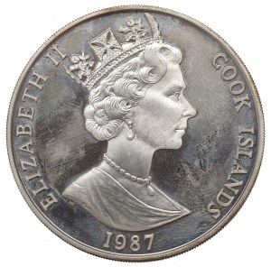 Cook Islands, 50 dollars 1987