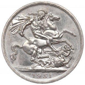 UK, 5 shillings 1951