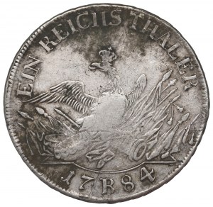 Germany, Preussen, Friedrich II, Thaler 1784 B