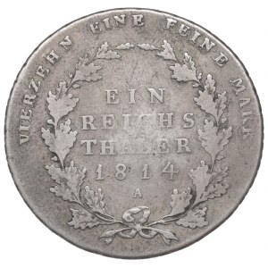 Germany, Preussen, Thaler 1814