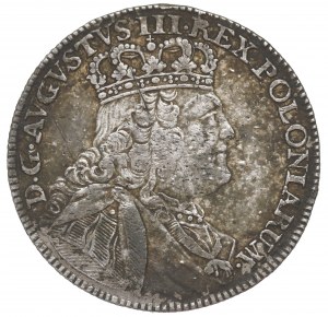 Germany, Saxony, Friedrich August II, 18 groschen 1754