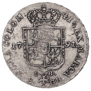 Stanislaus Augustus, 8 groschen 1791