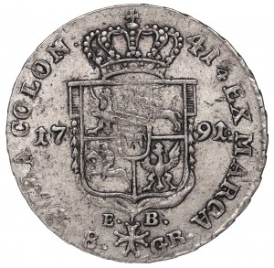 Stanislaus Augustus, 8 groschen 1791