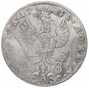 Germany, Prussia, Friedrich II, 18 groschen 1758 A, Berlin