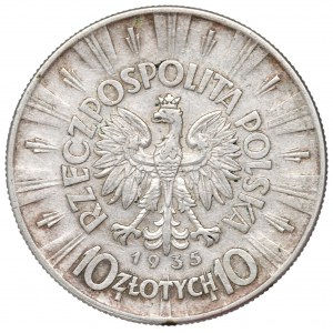 II Republic of Poland, 10 zloty 1935 Pilsudski