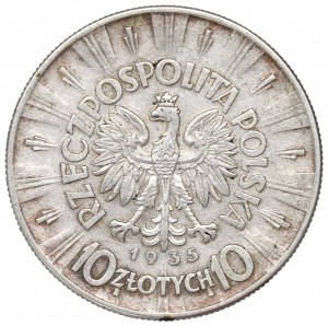 II Republic of Poland, 10 zloty 1935 Pilsudski
