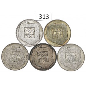 PRL, Zestaw 200 złotych 1974 Mapa