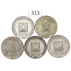 PRL, Zestaw 200 złotych 1974 Mapa