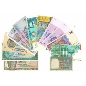Mondo, set di banconote