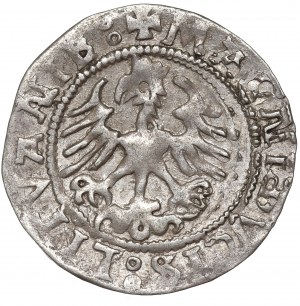 Sigismund I the Old, Halfgroat 1524, Vilnius - date overstriked