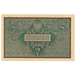 II RP, 1/2 Polish mark 1920