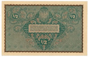 II RP, 1/2 Polish mark 1920