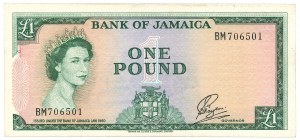 Jamaica, 1 Pound 1960