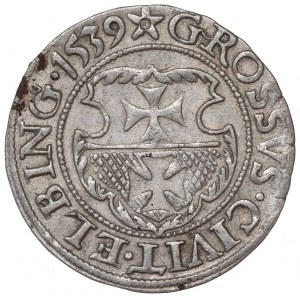 Sigismund I The Old, Groschen 1539, Elbing