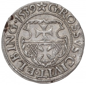 Sigismund I The Old, Groschen 1539, Elbing