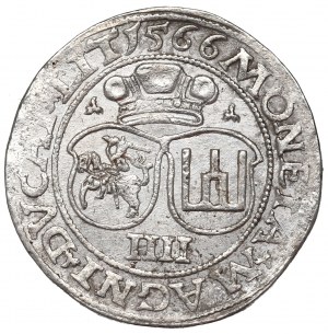 Sigismund II Augustus, 4 groschen 1566, Vilnius - L/LIT