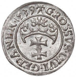 Sigismund I the Old, Groschen 1539, Danzig