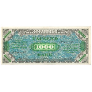 Niemcy, Aliancki pieniądz okupacyjny, 1000 marek 1944