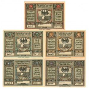 Poland, Nowa Sól - set of 25 pfennigs - 1.5 marks