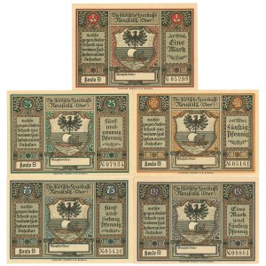 Poland, Nowa Sól - set of 25 pfennigs - 1.5 marks