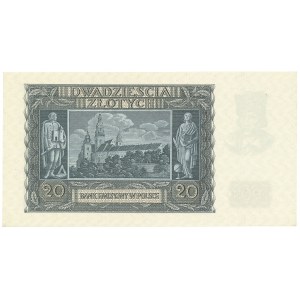 GG, 20 złotych 1940 K