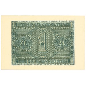 GG, 1 złotych 1941 BD