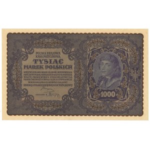 II RP, 1000 marek polskich 1919 II Serja BN