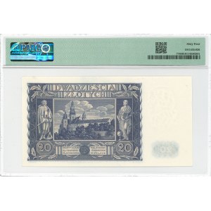 II RP, 20 złoty 1936 BP - PMG 64