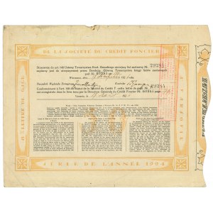 TKZ w Warszawie, 8% list zastawny 1924, 50 dolarów