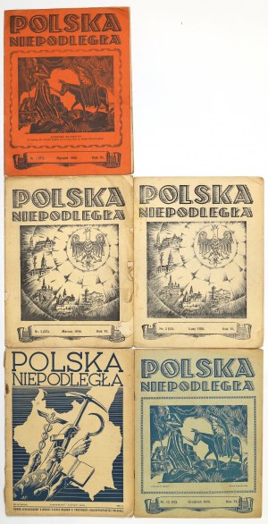 The Second Republic, Independent Poland - a set of issues from 1936