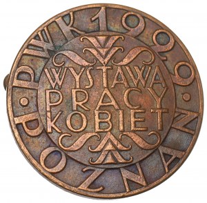 II RP, Women's Labor Exhibition Badge Poznań PWK 1929
