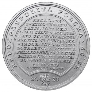 III RP, 50 zloty 2023, Treasures of Stanislaw August - Stanislaw Leszczynski