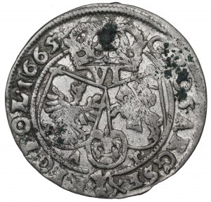 John II Casimir, 6 groschen 1665, Bromberg
