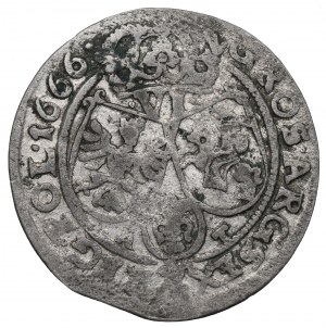 John II Casimir, 6 groschen 1666, Bromberg