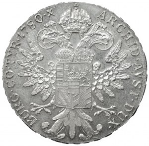 Austria, Marie Theresia, Thaler 1780 - restrike