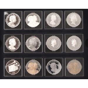 Coin collection celebrating the Diamond Jubilee of Elizabeth II's reign