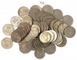 PRL, Set of 10 gold Kosciuszko and Copernicus - 61 pieces.