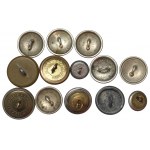 II RP and PSZnZ, Set of buttons