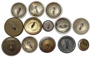 II RP and PSZnZ, Set of buttons
