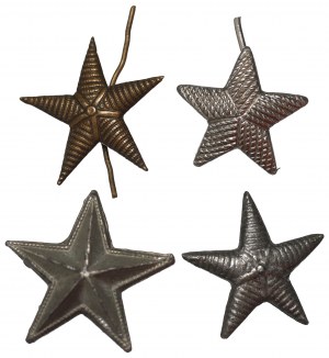PSZnZ(?), officer's distinctions (stars)