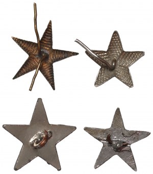 PSZnZ(?), officer's distinctions (stars)