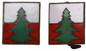 PSZnZ, Miniature set of 3rd Carpathian Rifle Division insignias