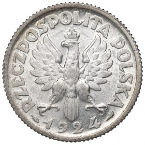 II Republic of Poland, 1 zloty 1924, Paris