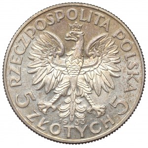 II Republic of Poland, 5 zloty 1933 Polonia