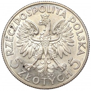 II Republic of Poland, 5 zloty 1932 Polonia