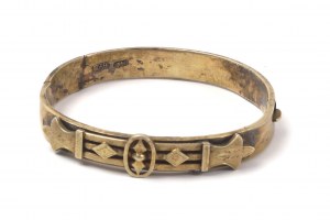 Russia, Bracelet - silver gilt