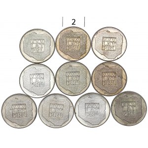 PRL, Zestaw 200 złotych 1974 Mapa